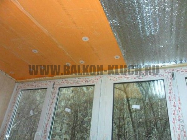 Теплоизоляция балкона/лоджии